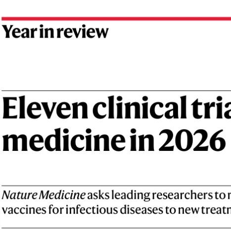 《Nature Medicine》发布2026年关键医学研究榜单：胰腺癌RASolute 302 Ⅲ期研究入选！